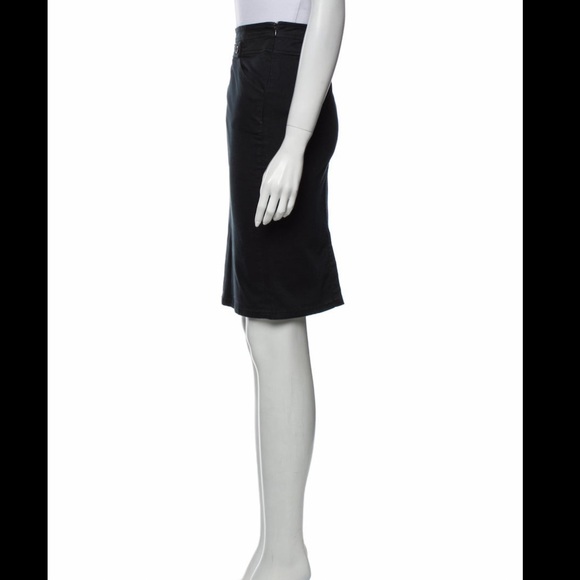 Dolce & Gabbana Black Sport Bodycon Pencil Skirt M - Picture 2 of 11